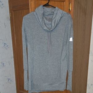 Skechers Gray Cowl Neck Hoodie